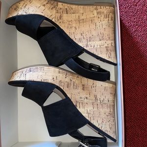 NEVER BEEN WORN Fergie platform shoes!